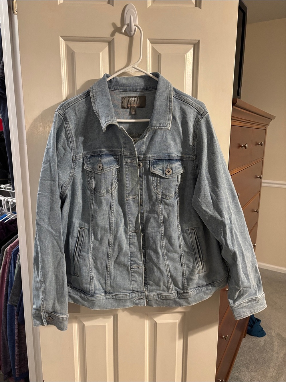 torrid Light Blue Denim Trucker Jacket